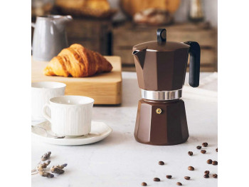 Սրճեփ MONIX M671009 NEW CREAM 9 CUPS BROWN 