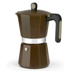 Coffee maker MONIX M671009 NEW CREAM 9 CUPS BROWN 