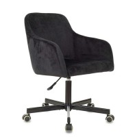 Office chair BYUROKRAT CH-380M/BLACK-PU 