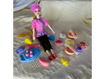 Մանկական հավաքածու XIMI 6936706472862 LOVELY GIRL CHEF DOLL SET (472862)