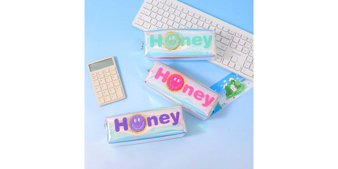Գրչատուփեր XIMI 6941963940290 HONEY& SMILING FACE PENCIL CASE (940290)