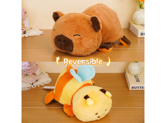 Мягкая игрушка XIMI 6941963941976 CAPYBARA & BEE (941976)