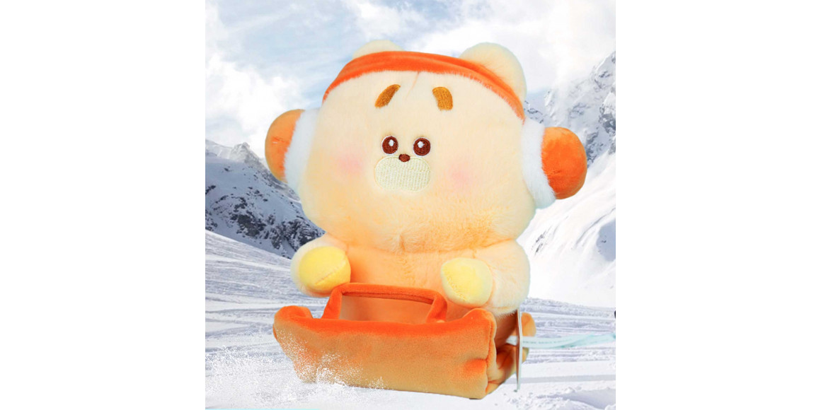 Toys soft XIMI 6941963943505 SKIING SERIES TIGER MINI STUFFED DOLL (943505)
