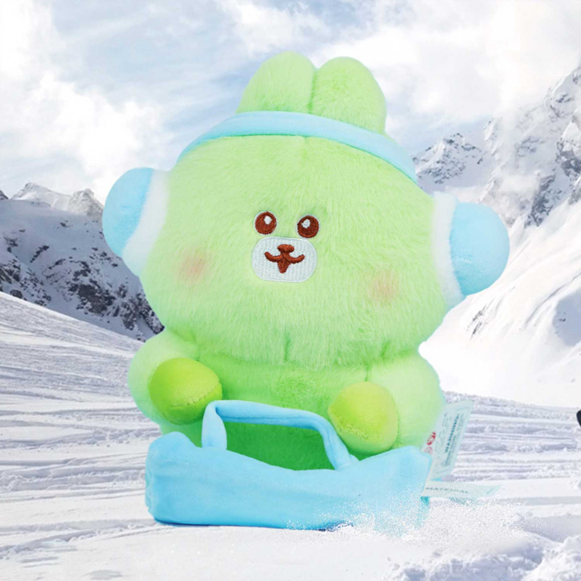 Toys soft XIMI 6941963943536SKIING SERIES BUNNY MINI STUFFED DOLL (943536)