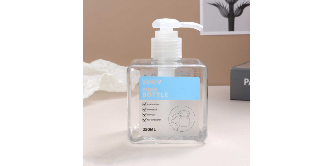 Empty bottle of liquid soap XIMI 6941963949057 PUMP DISPENSING BOTTLE (949057)