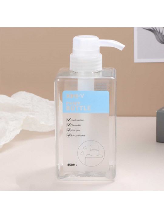 Հեղուկ օճառի դատարկ շիշ XIMI 6941963949071 PUMP DISPENSING BOTTLE (949071)