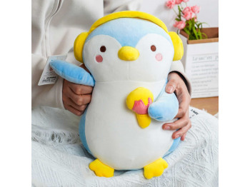 Խաղալիք փափուկ XIMI 6941963949866 HEADSET PENGUIN PLUSH DOLL (949866)