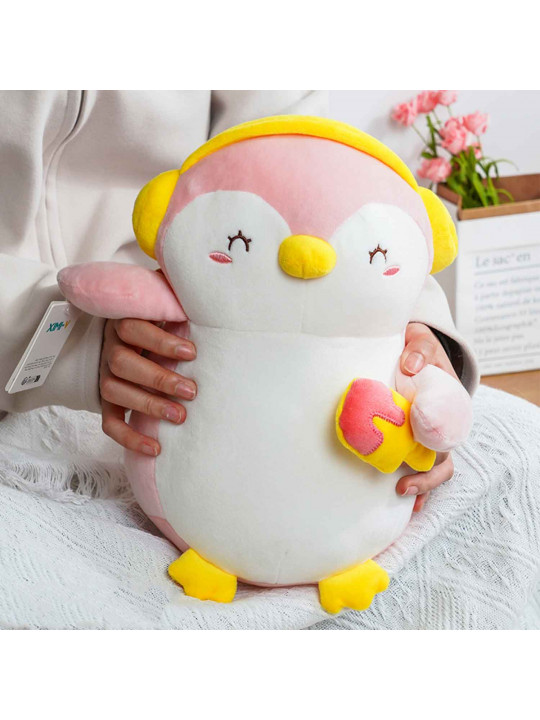 Խաղալիք փափուկ XIMI 6941963949873HEADSET PENGUIN PLUSH DOLL (949873)