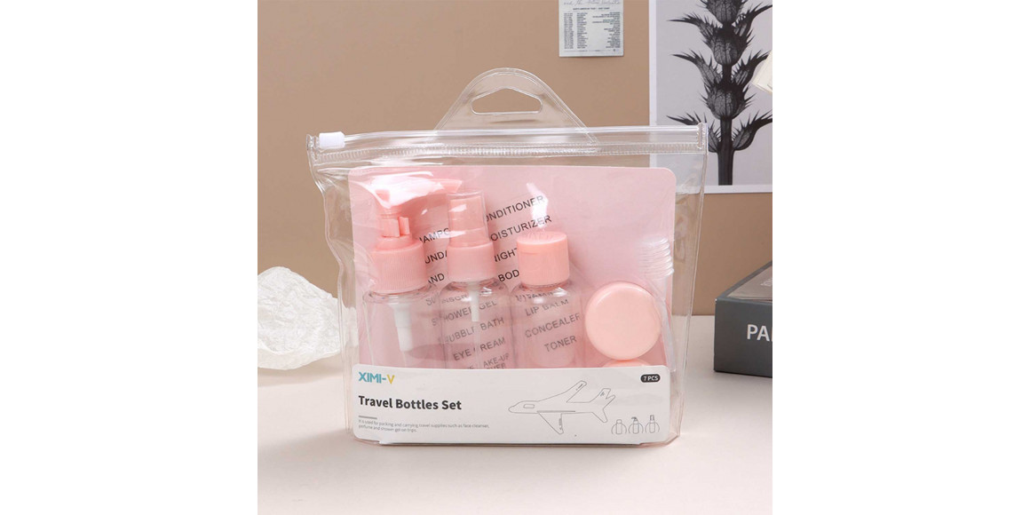 Пустые  бутылка для жидкого мыла XIMI 6941963950817 TRAVEL SET (950817)