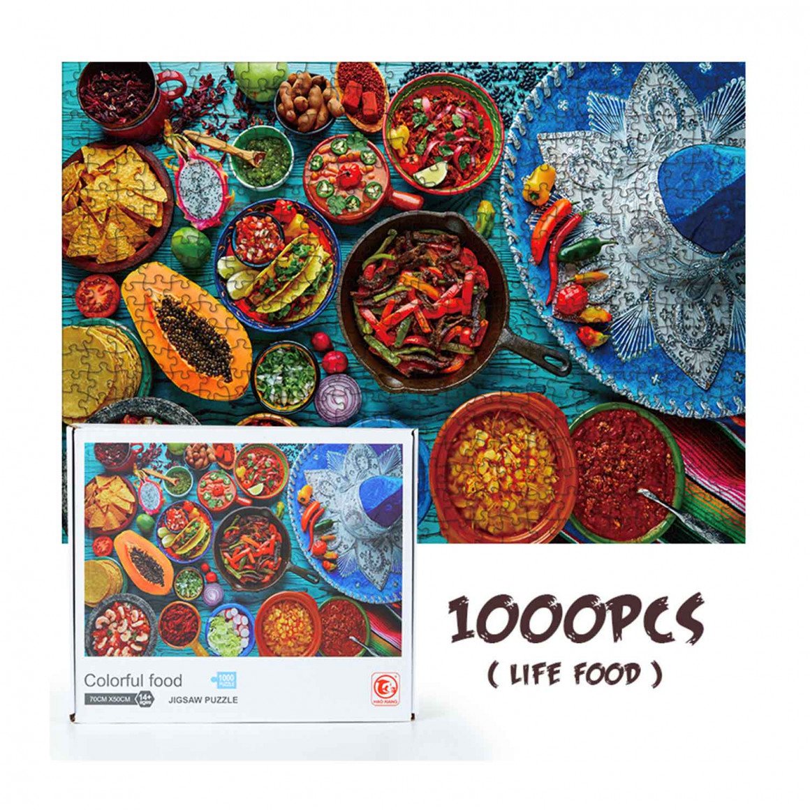 Детская коллекция XIMI 6941963956543LIFE FOOD PUZZLE (956543)