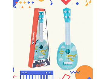 Մանկական հավաքածու XIMI 6941963962117 AIRPLANE PAINTED GUITAR TOY (962117)
