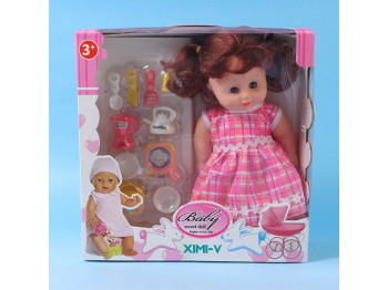 Children collection XIMI 6942156253340CHUBBY BABY DOLL TOY SET (253340)