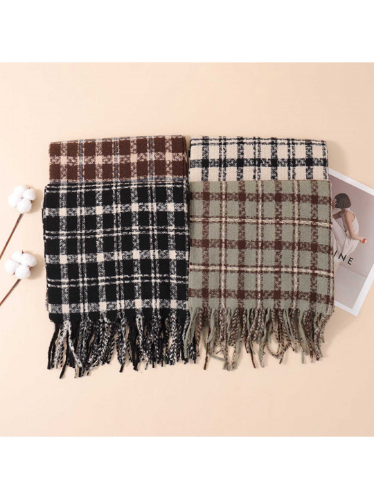 Շարֆեր XIMI 6978063943937 FASHIONABLE PLAID VERSATILE SCARF
 (943937)