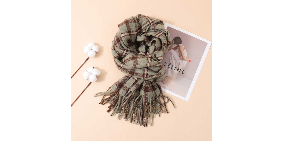 Scarves XIMI 6978063943937 FASHIONABLE PLAID VERSATILE SCARF
 (943937)