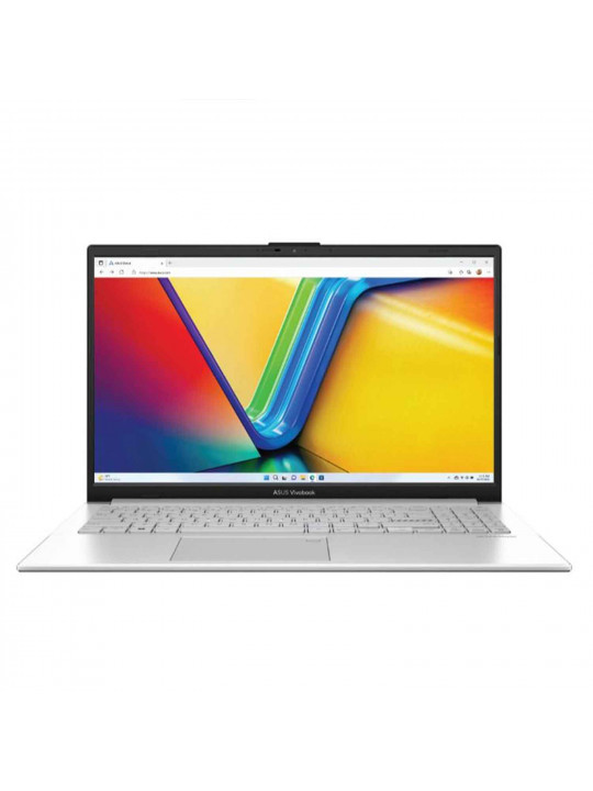 Նոթբուք ASUS Vivobook GO 15 E1504GA-BQ860 (N100)15.6 8GB 256GB (Silver) (90NB0ZT1-M01H10)