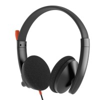 Headphone MEETION 3.5mm Wired Telephone (Black) (HP003)