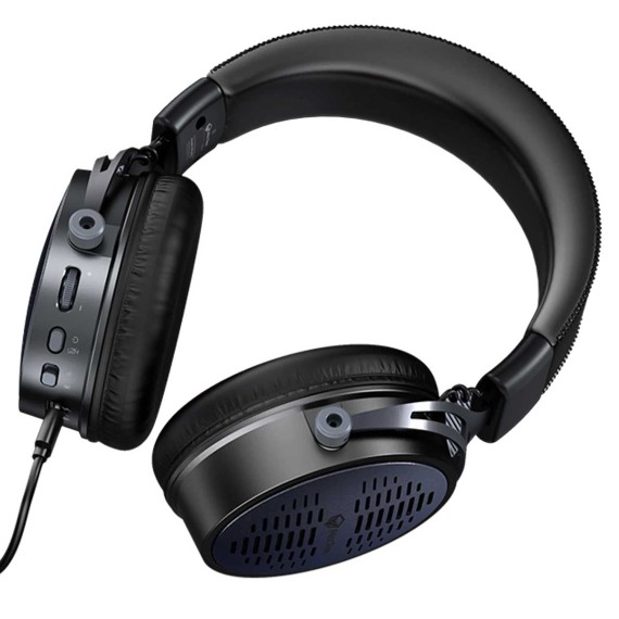 Headphone MEETION Bluetooth Bulit-in Mic (Black) (BTH003)