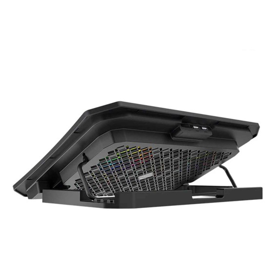 Охлаждающие подставки MEETION Gaming RGB 9-15.6 (Black) (MT-CP3030)