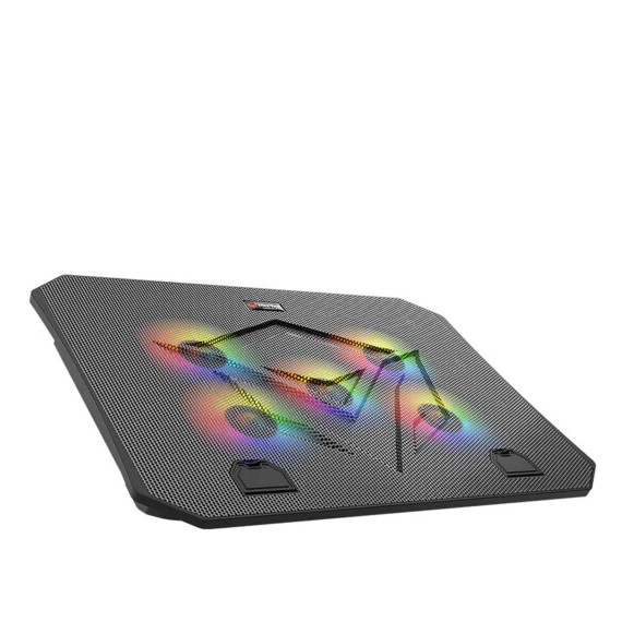 Охлаждающие подставки MEETION Gaming RGB 9-15.6 (Black) (MT-CP3030)