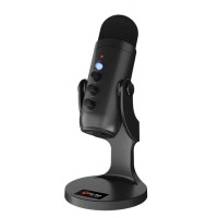 Streaming microphone MEETION Wired Gaming (Black) (MC20)