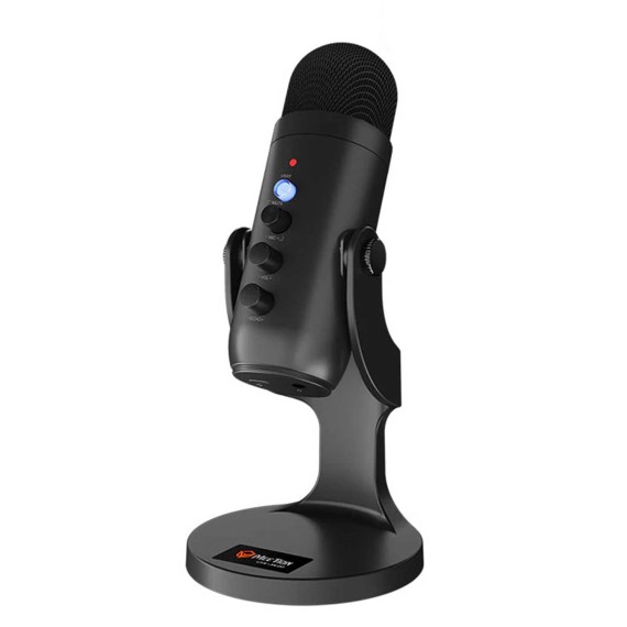 Микрофон для стриминга MEETION Wired Gaming (Black) (MC20)