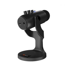 Streaming microphone MEETION Wired Gaming (Black) (MC20)
