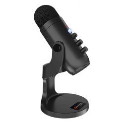 Streaming microphone MEETION Wired Gaming (Black) (MC20)