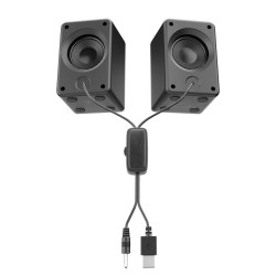 Pc speaker MEETION Wired Gaming Stereo Desktop (Black) (MT-SP2011)