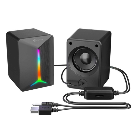 Համակարգչային բարձրախոս MEETION Wired Gaming Stereo Desktop (Black) (MT-SP2011)