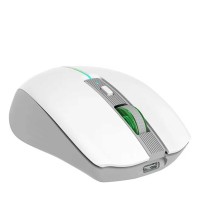 Mouse MEETION Dual Mode Wrls+BT (White) (MT-BTM002)