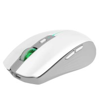 Mouse MEETION Dual Mode Wrls+BT (White) (MT-BTM002)