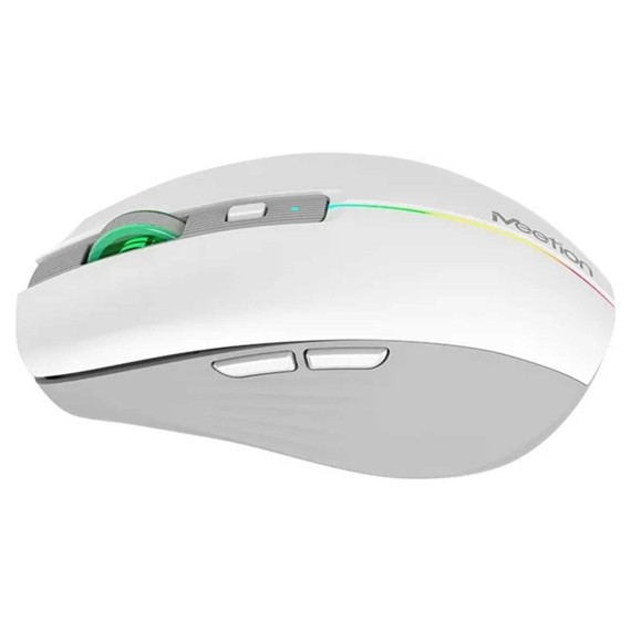 Компьютерные мыши MEETION Dual Mode Wrls+BT (White) (MT-BTM002)