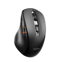 Компьютерные мыши MEETION Ergonomic Vertical Wrls+BT (Black) (MT-BTM008)