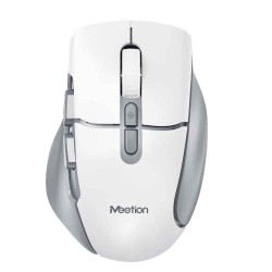 Компьютерные мыши MEETION Ergonomic Wrls+BT (Purple Cloud White) (MT-BTM001)