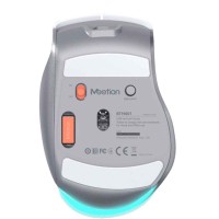 Компьютерные мыши MEETION Ergonomic Wrls+BT (Purple Cloud White) (MT-BTM001)