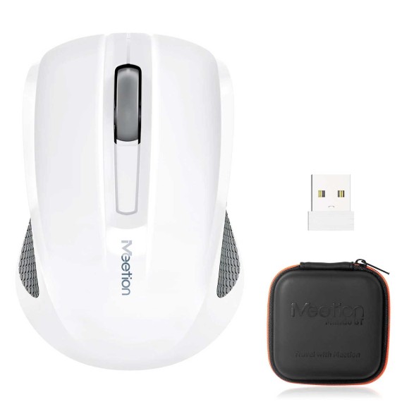 Компьютерные мыши MEETION MiniGo Wrls+BT (White) 
