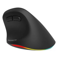 Mouse MEETION Right-Handed Vertical Wrls+BT RGB (Black) (BTM010R-Y-RR)