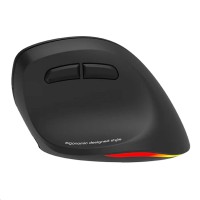 Mouse MEETION Right-Handed Vertical Wrls+BT RGB (Black) (BTM010R-Y-RR)