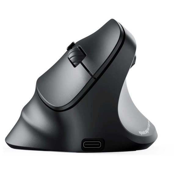 Mouse MEETION Right-Handed Vertical Wrls+BT RGB (Black) (BTM010R-Y-RR)