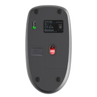 Компьютерные мыши MEETION Silent Wrls+BT (Steel Gray) (MT-BTM100)