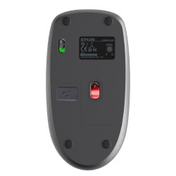 Компьютерные мыши MEETION Silent Wrls+BT (Steel Gray) (MT-BTM100)