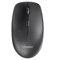 Компьютерные мыши MEETION Silent Wrls+BT (Steel Gray) (MT-BTM100)