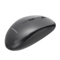 Компьютерные мыши MEETION Silent Wrls+BT (Steel Gray) (MT-BTM100)