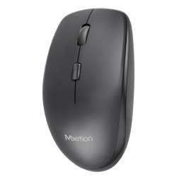 Компьютерные мыши MEETION Silent Wrls+BT (Steel Gray) (MT-BTM100)