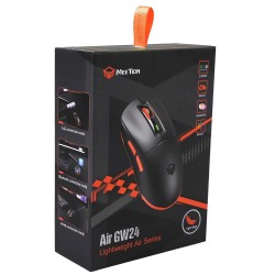 Компьютерные мыши MEETION Tri-Mode Wrls+BT RGB Gaming (Dark Flame Black) (Air GW24)