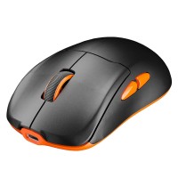 Компьютерные мыши MEETION Wrls+BT With Magnetic Charging Base Gaming (Black Orange) (AIR GW39)