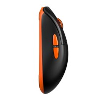 Компьютерные мыши MEETION Wrls+BT With Magnetic Charging Base Gaming (Black Orange) (AIR GW39)