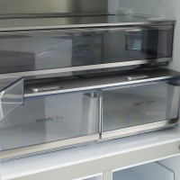 Refrigerator HOFFMANN HR510NFCD-BLACK-GLASS 