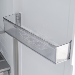 Холодильник HOFFMANN HR605NFSBS-BLACK-GLASS 