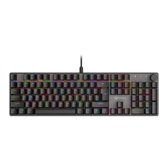 Клавиатура MEETION 60% Layout Wired Mechanical Gaming RU (Black) (MT-MK005)